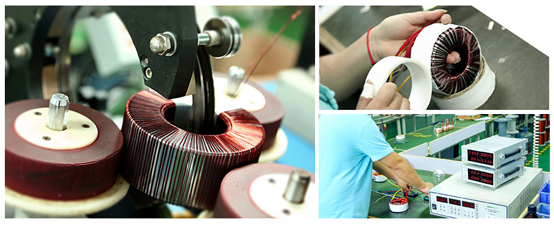 　客戶提供樣品，高效打造環(huán)形變壓器