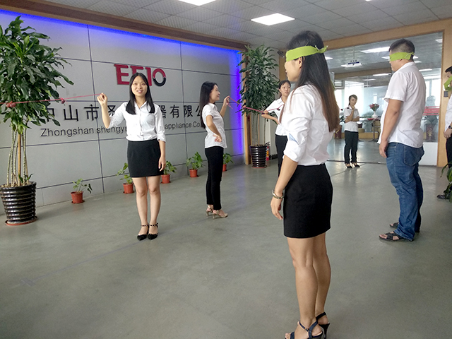 圣元電器早會(huì)