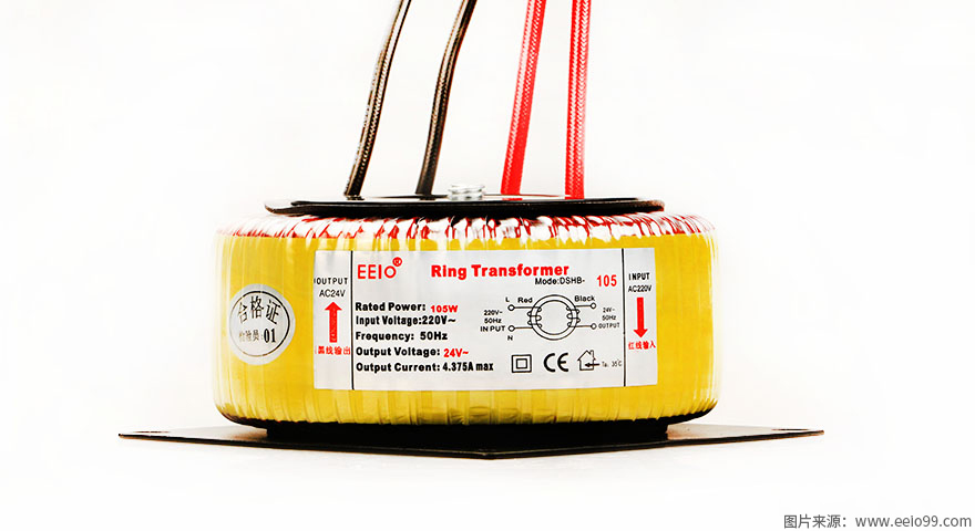 足功率純銅線(xiàn)環(huán)形變壓器105W